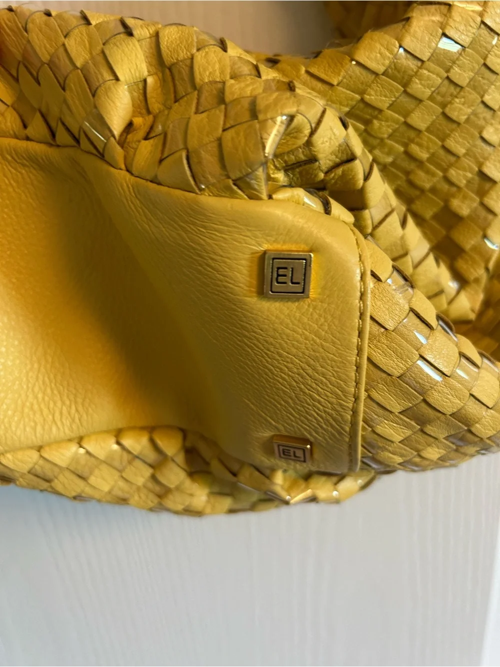 Elliott Lucca Woven Tassel Hobo in Yellow
